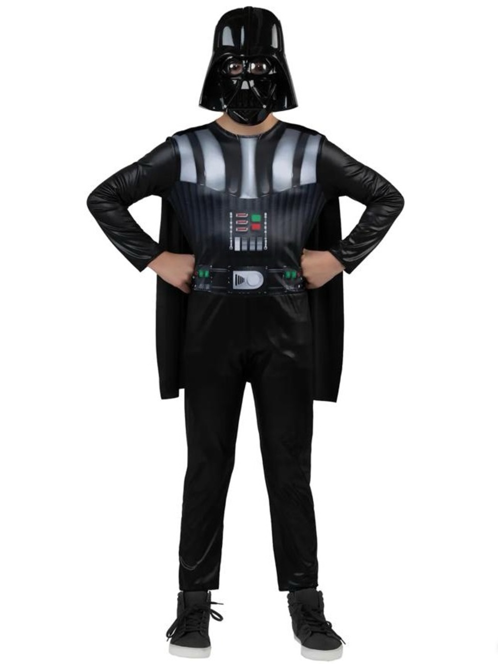 NWT Disney Jazwares Star Wars Darth Vader Costume with Mask Boys Large (10-12)